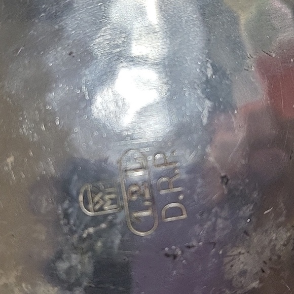 HUTSCHENREUTHER ART DECO SILVER PLATE TEA POT BAVARIA GERMANY - Picture 14 of 14